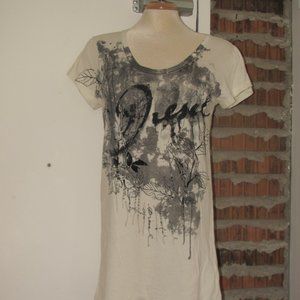 Diesel Tunic T Tee Shirt Size M Medium Signature